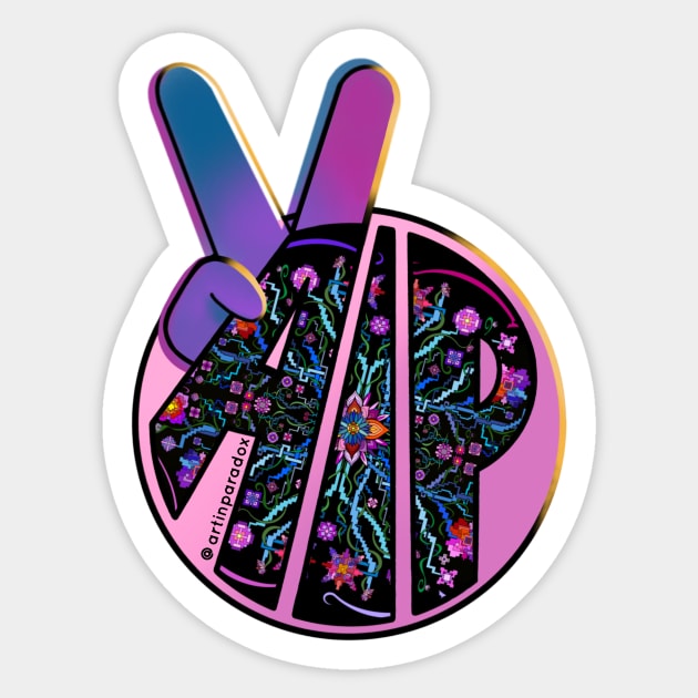 AiP Vibes Logo Sticker by Art in Paradox